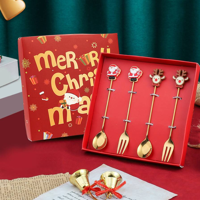Christmas exquisite gifts for company activities small gifts tableware set souvenirs_voghion.com