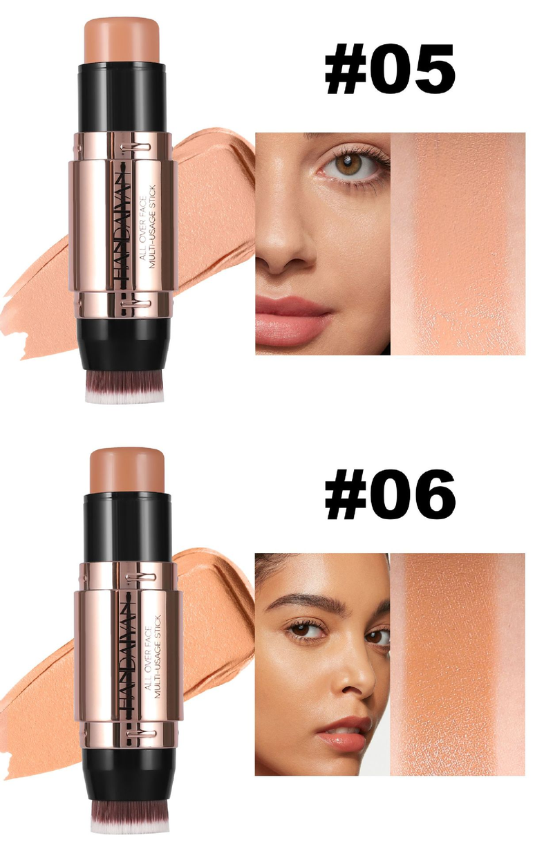 HANDAIYAN Dual-Ended Contour Stick - Highlight & Shading Concealer For Natural 3D Sculpting - Blendable & Long-Lasting_voghion.com
