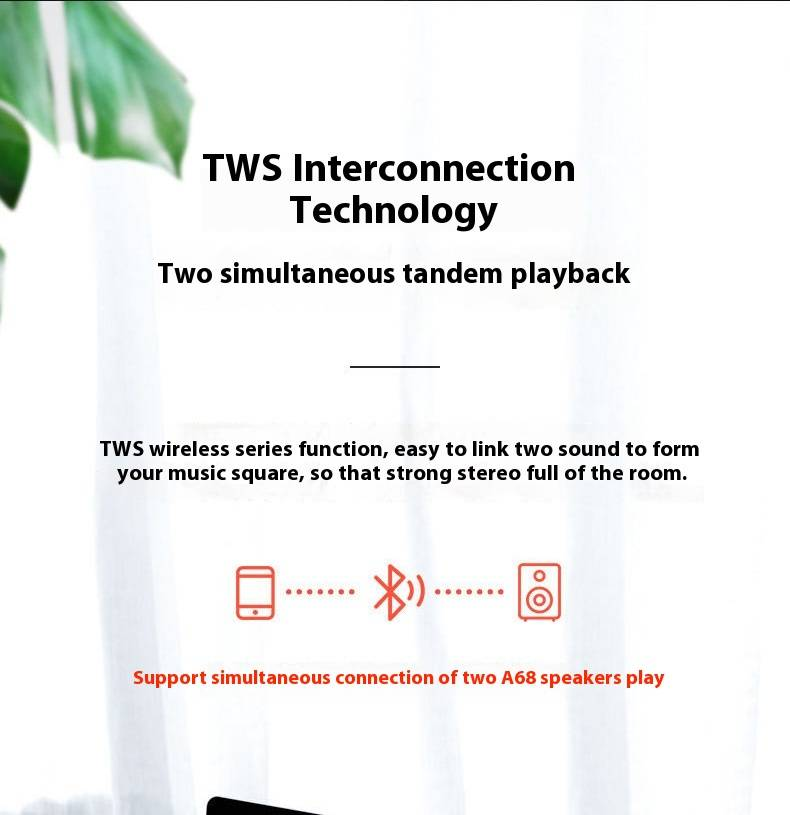Voice Command Mini Outdoor Speaker - Deep Bass Portable With TF Card Slot
ACZT_voghion.com