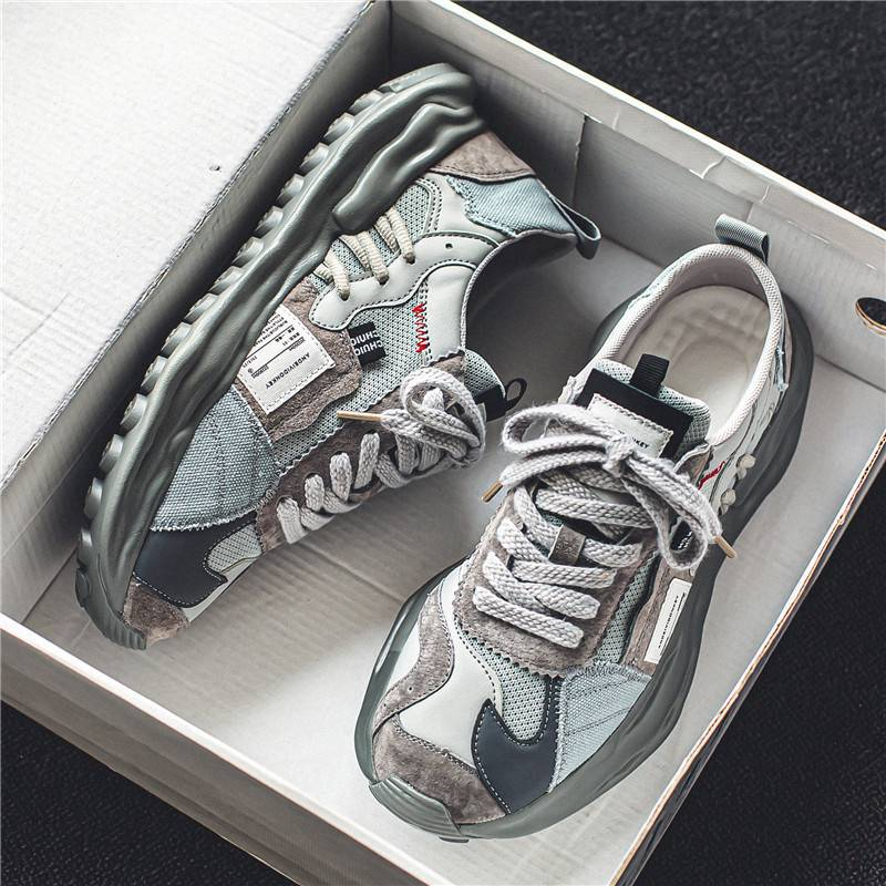 Men's Shoes 2025-1 New Style Mesh Breathable Dad Shoes Are Fashionable, Comfortable And Casual_voghion.com