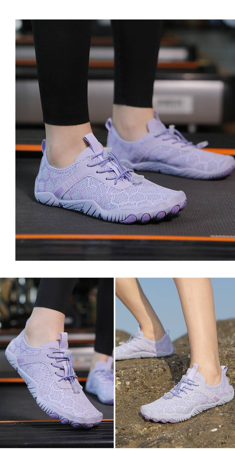 Scarpe da acqua unisex ad asciugatura rapida per nuoto ed escursionismo - Design leggero a piedi nudi | Suola in gomma antiscivolo | Pronte per yoga e spiaggia_voghion.com
