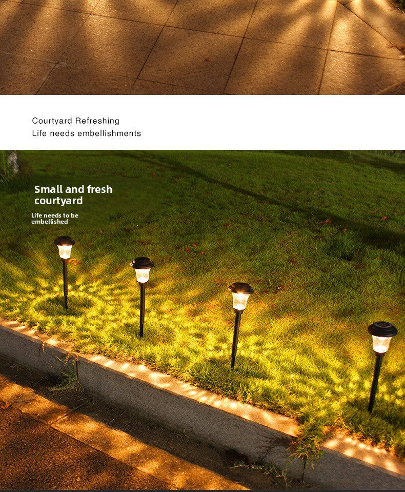 Luci solari a LED da giardino a forma di fiore – Illuminazione a punta impermeabile per esterni per vialetti, prati e decorazioni (bianco caldo e accensione/spegnimento manuale con cambio colore, IP65)_voghion.com