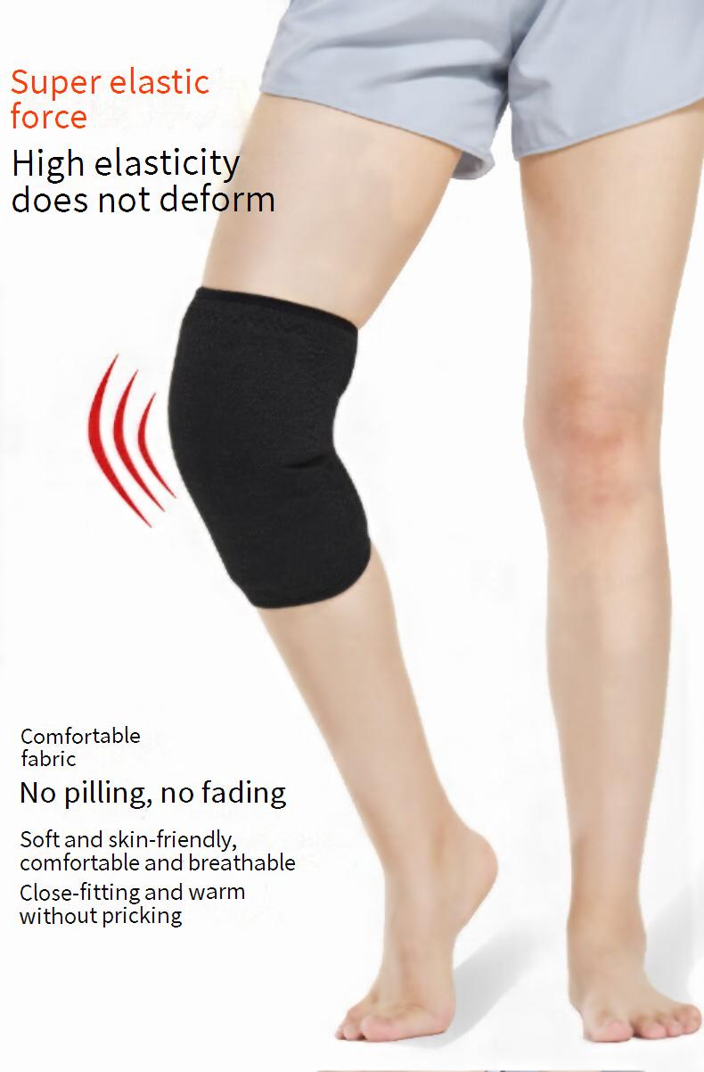 Ginocchiere termiche unisex per ciclismo, motociclismo e sport all'aria aperta - Scaldamuscoli antivento e foderati in pile (pelliccia sintetica di coniglio grigia, un paio)_voghion.com