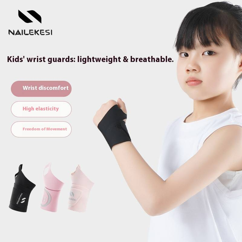 Handgelenkbandage für Kinder – Atmungsaktive und leichte Kompressions-Handgelenkbandage für Kinder, verstellbar für Volleyball, Basketball, Tennis und aktives Spielen_voghion.com