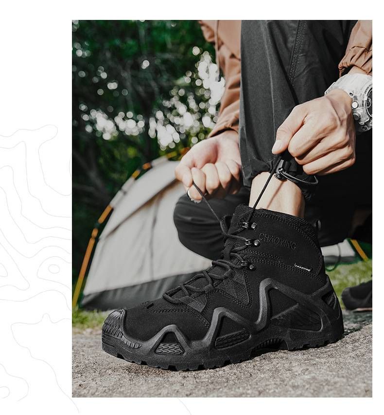 „XGXC“ Vielseitige taktische Stiefel für Paare mit mittlerer Höhe und kaltem Wetter, neue Freelancer-Stiefel. Stiefel für modische und lässige Kleidung_voghion.com