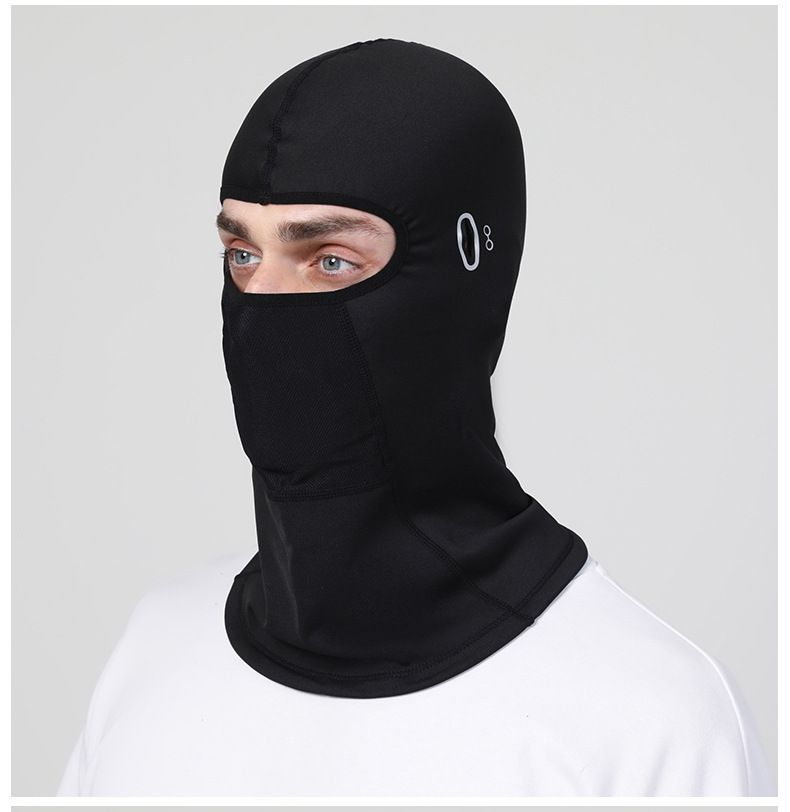 Buitenfietsen Warme motorhelm Capuchon Fleece Winddicht Nekwarmer Koudebescherming Gezicht Skimasker Winter_voghion.com
