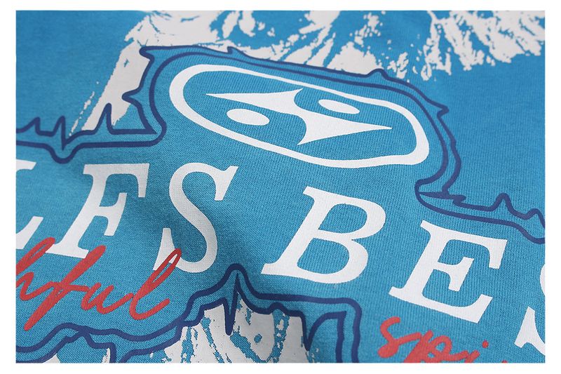 Férfi ruházat GLFS Dopamin Amerikai stílusú Mosott Régimódi Férfi Felsők Nyári Utcai Angyal Luxus Rövid Ujjú Férfi és Női Stílus_voghion.com