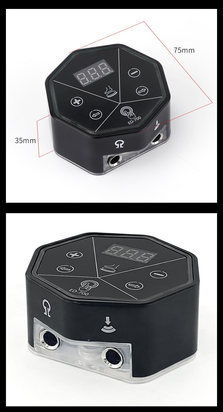 LCD Display Stabilizer Portable Mini Ghost Power Supply Ou Liang Tattoo Equipment_voghion.com