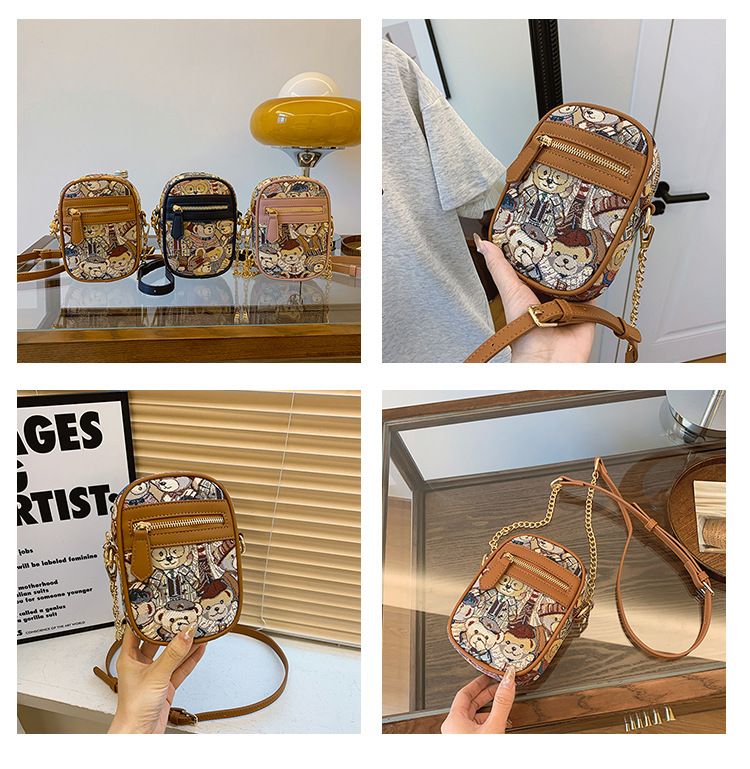 Borse da donna Source Factory Estate Nuova borsa da donna Borsa con cerniera verticale Borsa per cellulare Borsa alla moda versatile_voghion.com