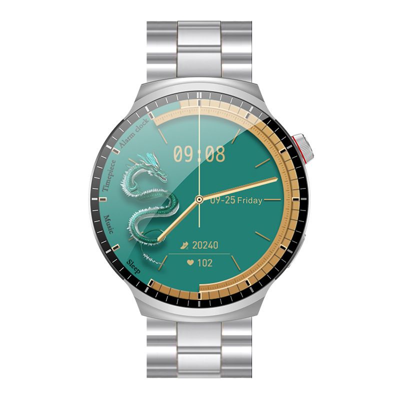 S80MAX Smartwatch Bluetooth-oproep Hartslag Bloedzuurstof Kompas Bewegingsbediening Slimme polsband Sporthorloge_voghion.com