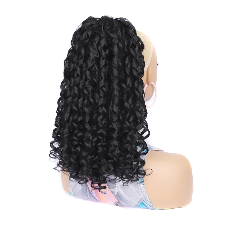 Medium And Long Curly Ponytail Spring Curly Wig Ponytail Curly Wig Ponytail Retro Curly Ponytail_voghion.com