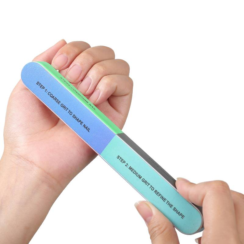 1 adet Yedi taraflı Tırnak Dosyaları Tırnak Sanat Tampon Zımpara Bloğu Profesyonel Parlatma Dosyası Manikür Araçları UV Jel Lehçe Araçları_voghion.com