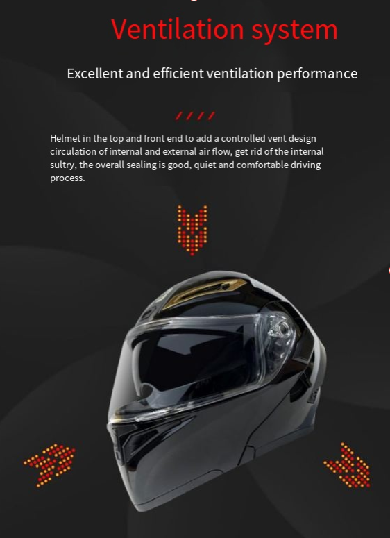Motorradhelm mit Doppellinse und unbedecktem Helm, Motorrad-Integralhelm, Persönlichkeit, großer Schwanz, Fahrersicherheit, vier Jahreszeiten, Universalhelm_voghion.com