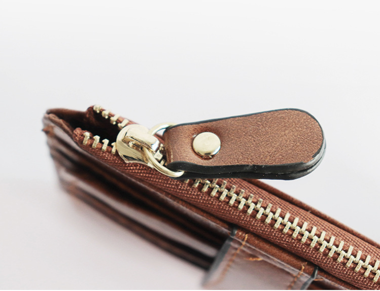 Wallet Short Card Bag Zipper Small Coin Wallet Earphone Storage Bag_voghion.com