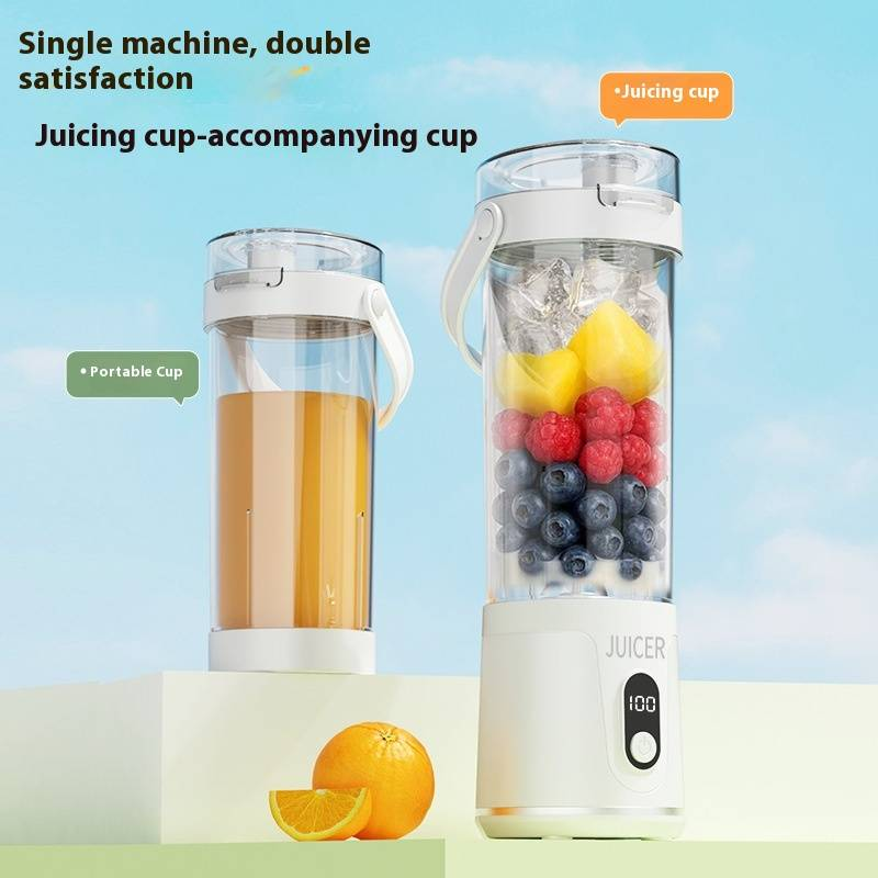 Portable Electric Juicer - Mini Wireless Blender For Home Use, Multifunctional Smoothie Maker With USB Charging_voghion.com