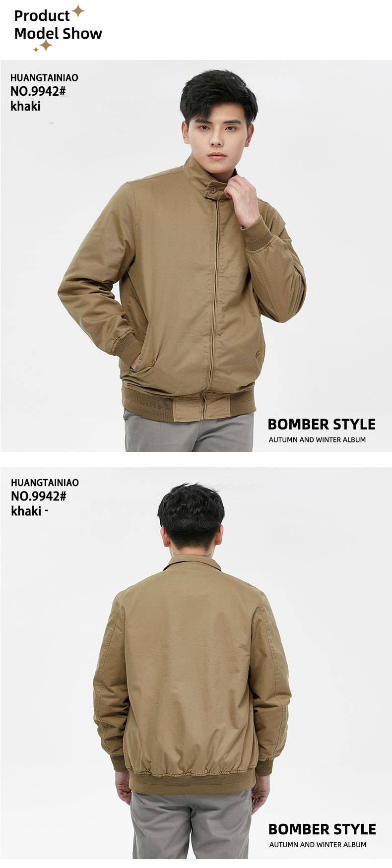 Strapazierfähige Arbeitsjacke für Herren mit Fleecefutter, wasserabweisender Wintermantel aus Baumwolle, lockere Passform, militärgrüne Oberbekleidung für kaltes Wetter_voghion.com