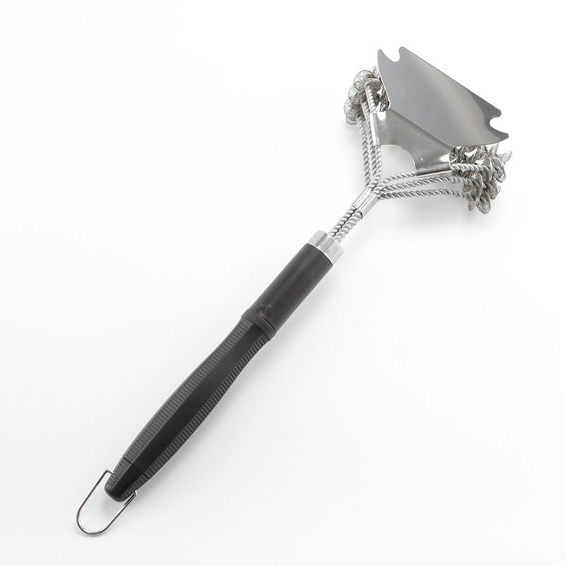 Austauschbar Feder Grillbürste aus Edelstol Grillreinigungsbürste Grillbürste Grillinstrumenter_voghion.com