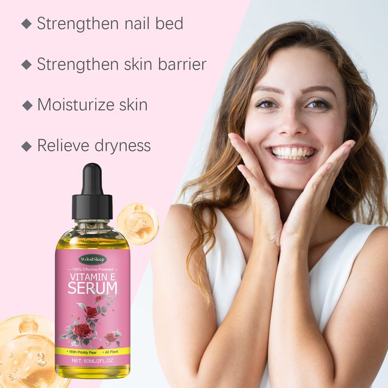 Rose Vitamin E Oil Essence, Daily Moisturizing Repair Gentle Hydrating Essence_voghion.com
