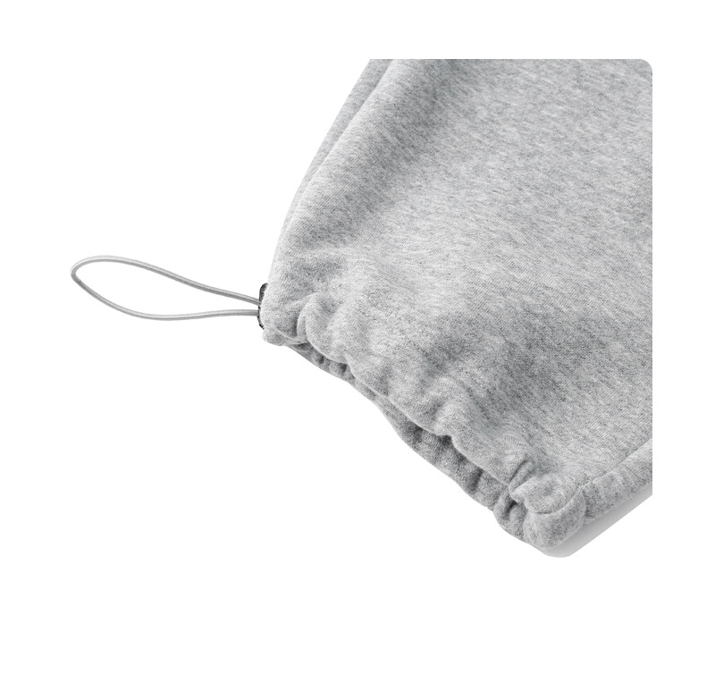 Herrenbekleidung Dengjue Herrenbekleidung Herbst neue schwere dicke lockere lässige Kordelzughose Herren plus Samt-Jogginghose_voghion.com