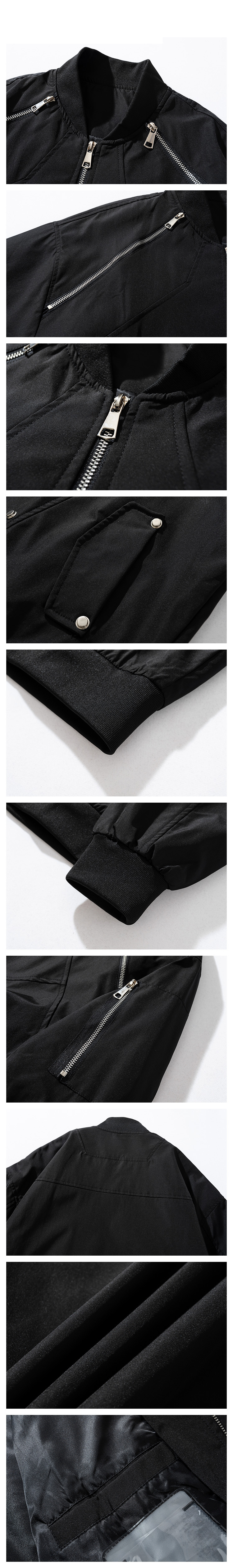 Men's Clothing Simple Autumn New Jacket Men's Design Retro Street All Match Coat Trendy Loose Baseball Uniform_voghion.com