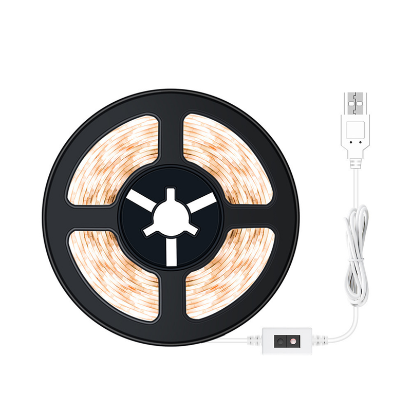 Slimme handscansensor 2835 laagspanningsvullichtstrip USB zelfklevende sfeerverlichting LED-lichtstrip 5V waterdichte zachte lichtstrip_voghion.com
