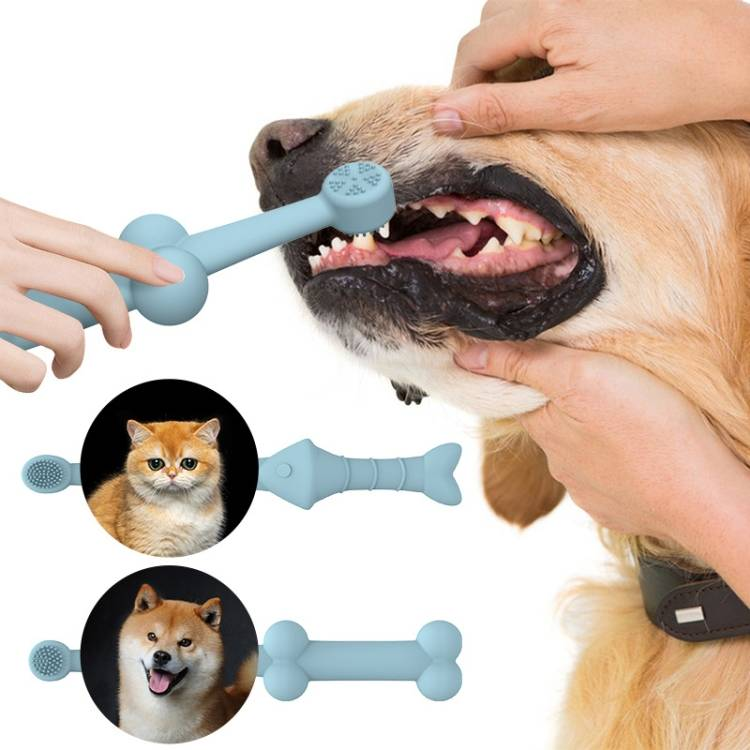 Pet Oral Cleaning Care Tool For Use Dogs & Cats_voghion.com
