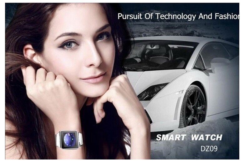 DZ09 Smart Watch With SIM Card Slot, Bluetooth, Touch Screen, Camera, Step Counter, Multi-Language Support For Men Women Kids_voghion.com