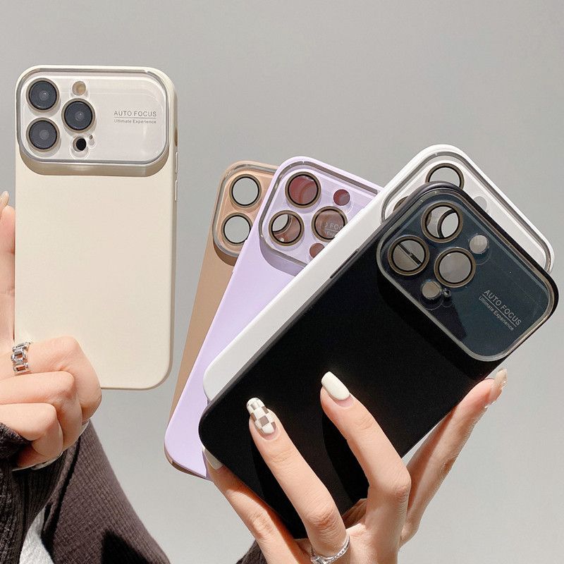Suitable For IPhone Phone Case Liquid 13 Iphone 15 Pro Light Luxury Style 14 Niche 11 Solid Color 12 Minimalist 14p_voghion.com