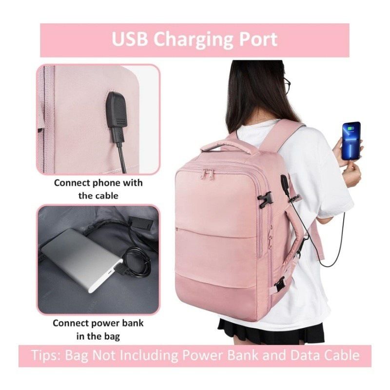 Unisex Taschen Moud Grousskapazitéit Fräizäit Rucksack Reesrucksak Laptop Rucksack Portable_voghion.com