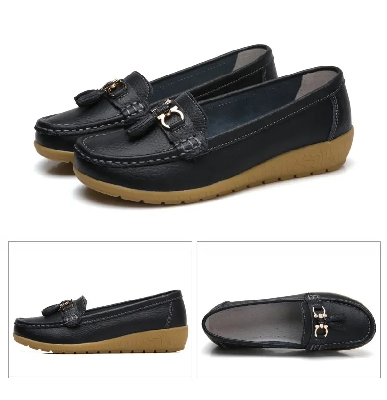 Slip-on-Loafer, Ballerinas, Mokassins, Turnschuhe, Zapatos Mujer, flach für Damen, Freizeitschuhe_voghion.com