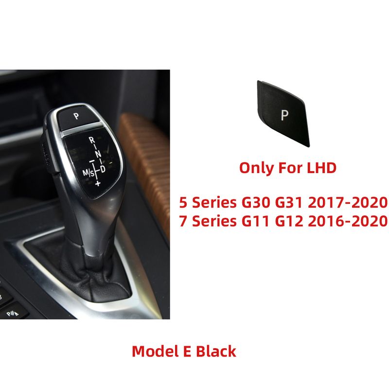 Pomello del cambio auto P Pulsante di parcheggio Adatto per 1 3 5 6 7 Serie X3 X4 X5 X6 F15 F16 F25 F26 F30 F31 F10 F11 F02 G12 G30_voghion.com