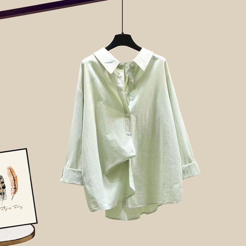 Women's Summer Suits For Women New Slim Korean Shirt Cross Vest Wide Leg Pants Three Piece Suit_voghion.com