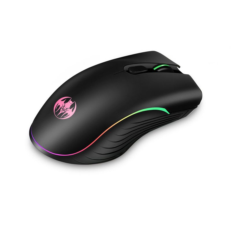 Bezprzewodowa gra ładująca 2.4G na laptopa Kolorowa świecąca mysz_voghion.com