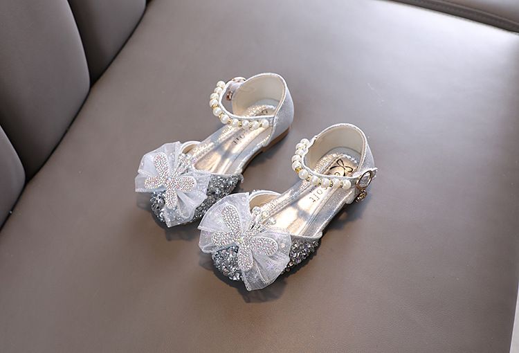 Neu Dame Baby Mädchen Mädchen Prinzessin Diamant Einzelnen Schuh Schuhe Dance_voghion.com
