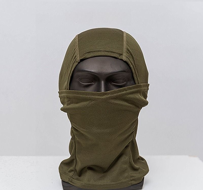 Sommer-Sonnenschutzmaske, Outdoor-Reiten, staubdicht, Camouflage-Kopfbedeckung, taktische Einloch-Kopfbedeckung, Kopftuch, Angeln_voghion.com