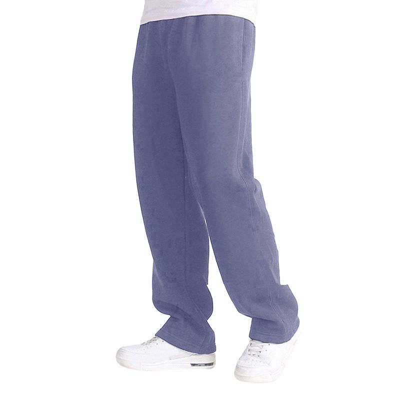 Men'S Baggy Solid Color Slim Fitted Sweatpants Elastic Casual Pants Homme Extra Plus Size Joggers Sports Loose Trousers_voghion.com