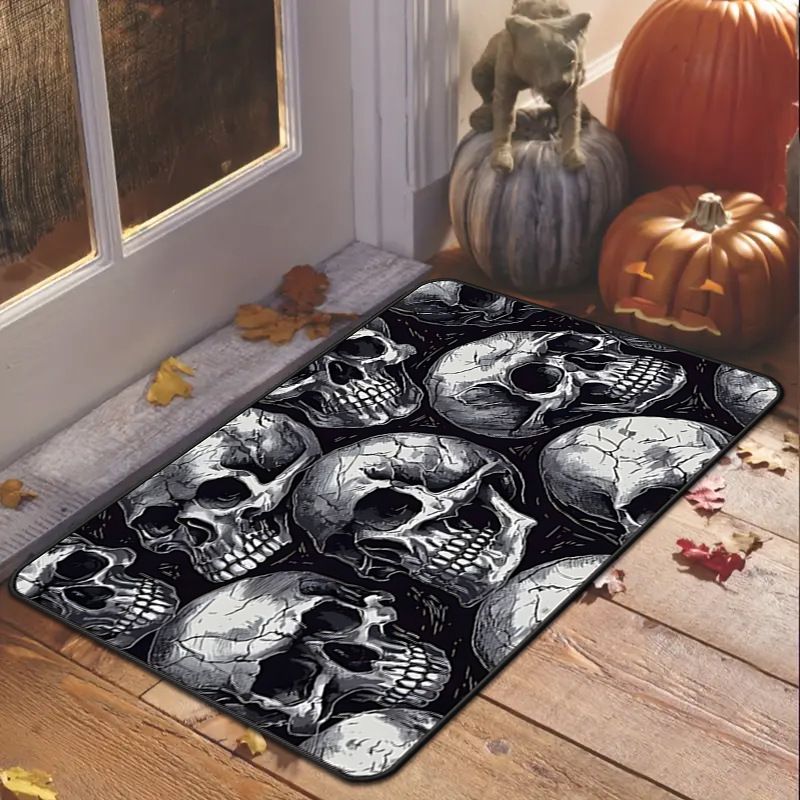 Zerbino assorbente in stile nordico - Tappeto antiscivolo impermeabile per ingresso, cucina e bagno (60x90 cm, facile da pulire, per interni ed esterni)_voghion.com