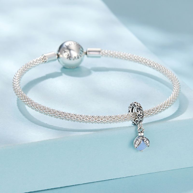 Luminous Firefly Pendant Charm Sterling Silver Charm, SCC3106_voghion.com