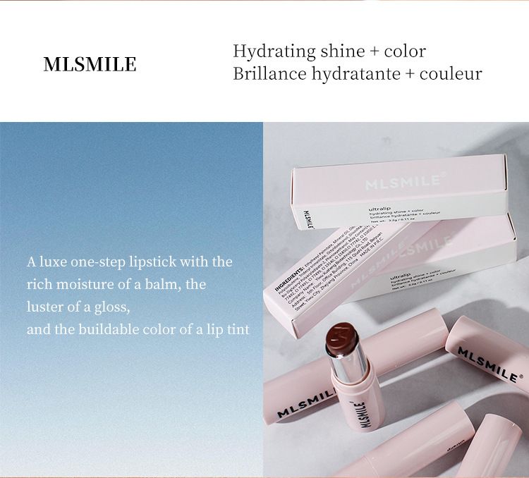 MLSMILE Pink Tube Lipstick Long Lasting Moisturizing Lipstick Whitening Easy To Color Six Color Lipstick_voghion.com
