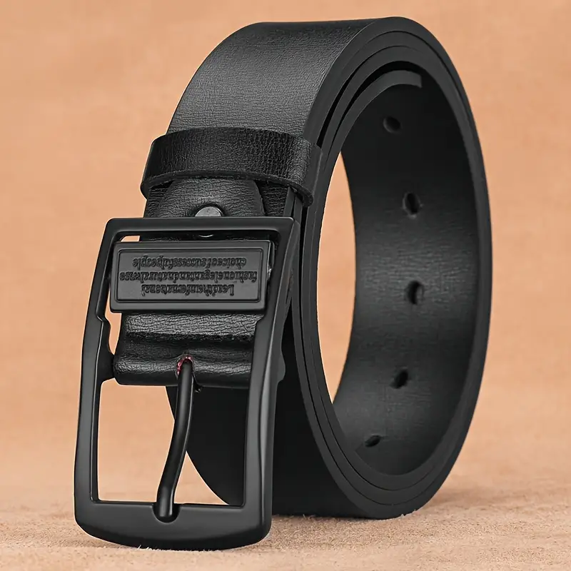 Neue Leder Rindsleder Herren Gürtel Mode Metal Legierung Pin Schnalle Erwachsene Luxus Marke Jeans Business Casual Taille Männlich Strap Marke_voghion.com