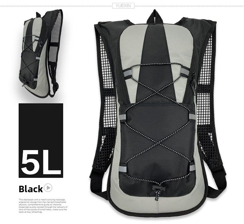 Zaino per sport all'aria aperta, ciclismo, escursionismo, alpinismo, corsa, viaggi, uomo e donna, borsa per l'acqua a tracolla_voghion.com