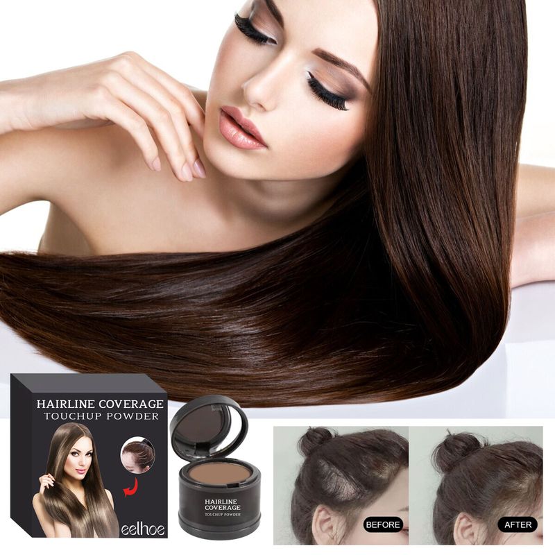 EELHOE Cobertura Suave, Refrescante, Controle de Oleosidade, Fácil de Aplicar, Corretivo para Linha do Cabelo, Pó para Contorno_voghion.com