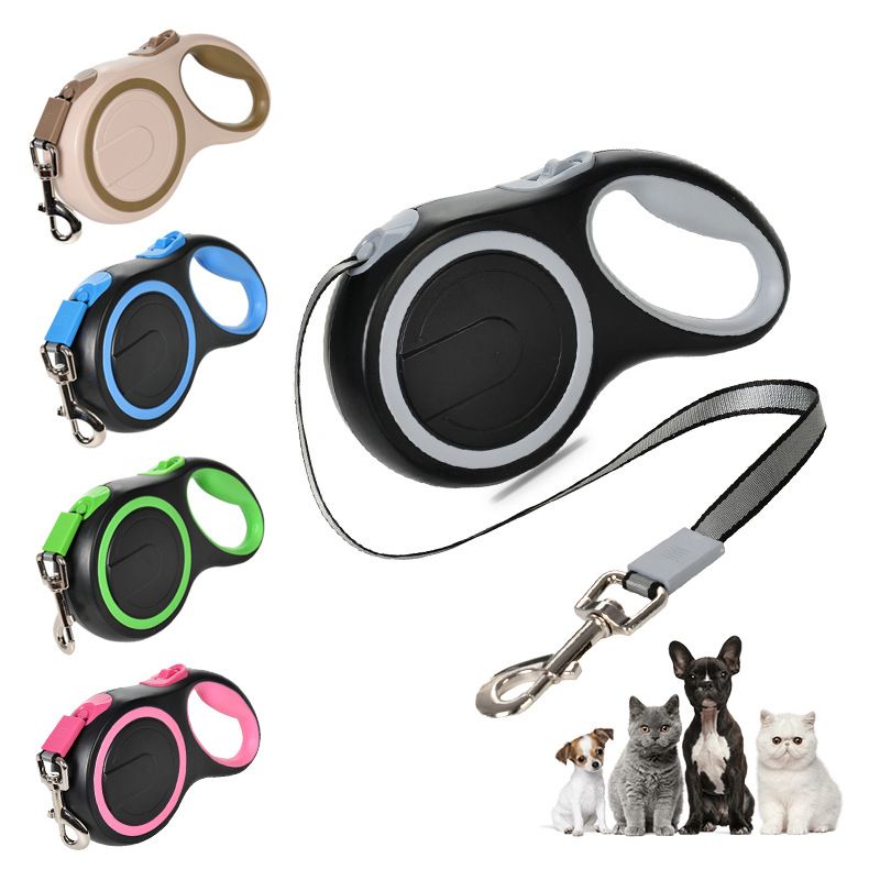Leash For Medium And Large Dogs, Automatic Retractable Leash, Outdoor Extendable Walking Rope, Dog Chain Factory_voghion.com