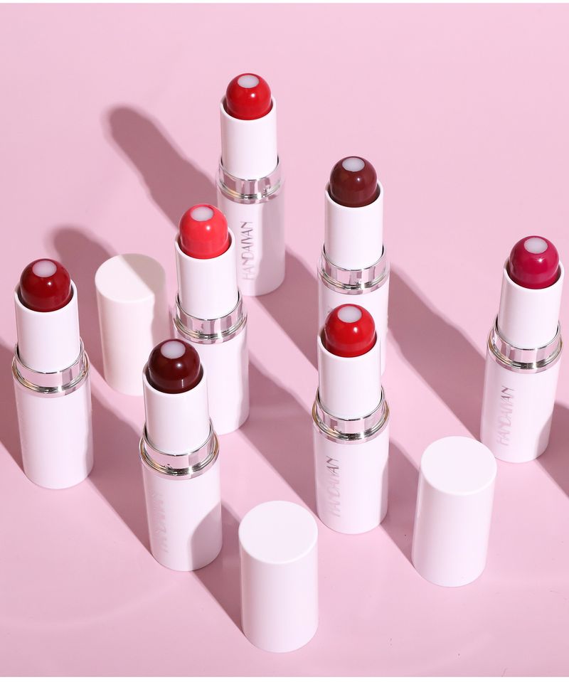 Han Daiyan handaiyan cross-border new two-in-one lipstick matte moisturizing 8-color sandwich lipstick_voghion.com