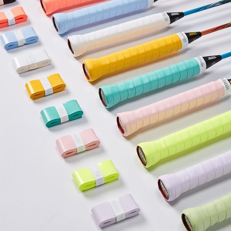 Professionelle Badminton Handklebstoff, Schweessabsorbéierend, Verschleißbeständeg, Rutschfest, Héich ästhetesch Wäert, Grëffopwéckelung_voghion.com
