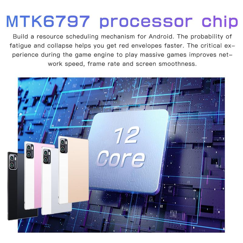 New High Definition 10.1 Inch Large Screen 5G Tablet 2 + 16 Android Low Price Tablet_voghion.com