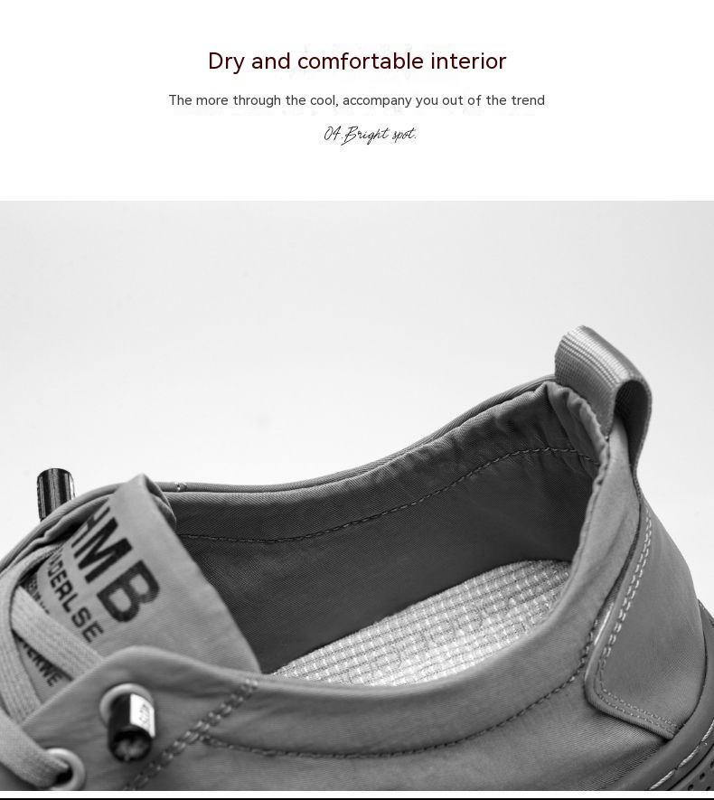 Scarpe da uomo Sneakers Tessuto a rete Supporto per arco plantare Resistente e facile da pulire Scarpe da ginnastica_voghion.com