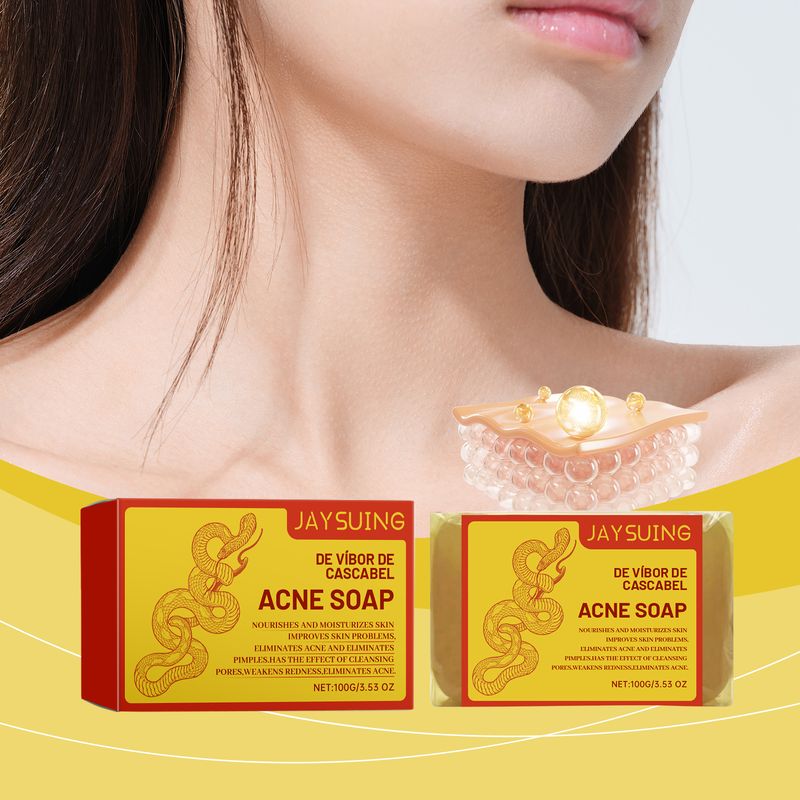 Jaysuing Acne Cleansing Soap Gently Cleanses Back Pimples Smooth And Refreshing Cleansing Soap_voghion.com