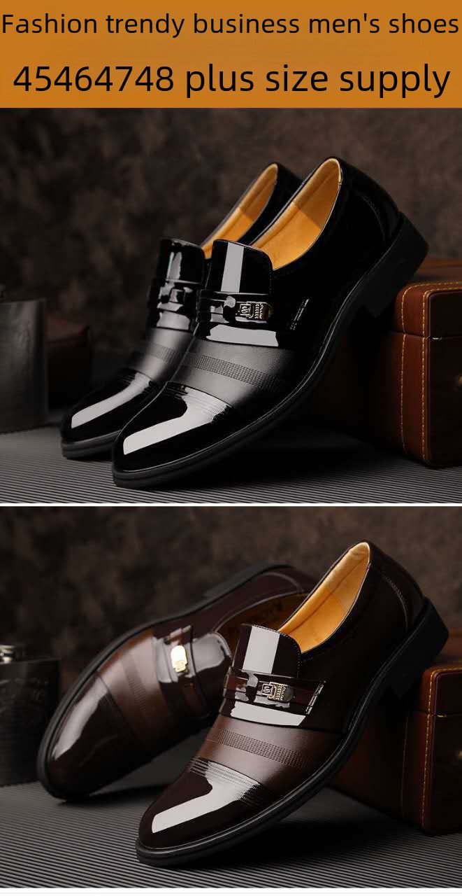 Gränsöverskridande herr formella affärsskor skor herr sandaler hål skor set fotpedal generation grossist_voghion.com