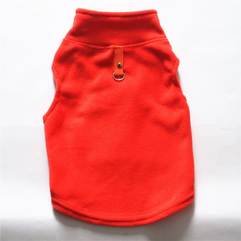 Abbigliamento per animali domestici diretto dalla fabbrica, per cani, autunno e inverno, in pile polare, fibbia di trazione, 27 colori brevettati, saranno oggetto di indagine_voghion.com